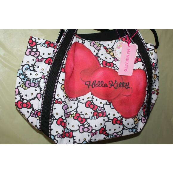 Manufatto Hello Kitty Sanrio 2018 Handbag From Japan With Tags - Picture 1 of 6